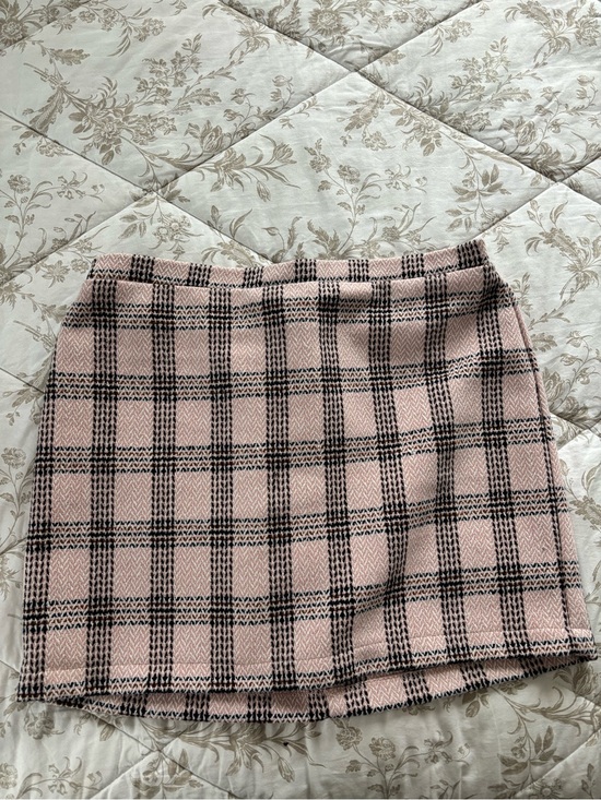 wild fable Dresses & Skirts - wild fable Pink and Black Plaid Mini Skirt
